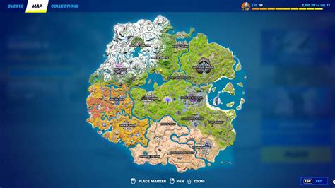 map chapitre 3 fortnite|Fortnite Chapter 3 Season 4 map, named locations。